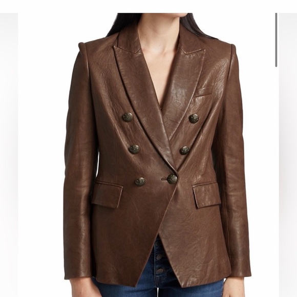 Veronica Beard
Miller Leather Dickey Jacket
NWT
SIZE 12 - Picture 4 of 15